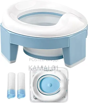 Silicon Foldable Travel Potty For Toddlers