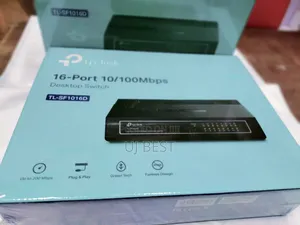 Tp-Link Tl-Sf1016d 16-Port Fast Ethernet Unmanaged Switch