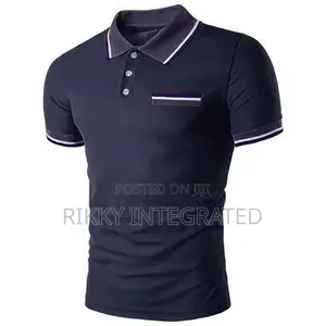Flock Printed Polo Shirts T-Shirts for Security Teams