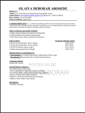 Customer Care Representative