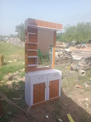 Luxury Dressing Mirror With Drawers and Stool