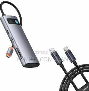 Baseus 7 in 1 USB Hub, USB C Docking Station Adapter