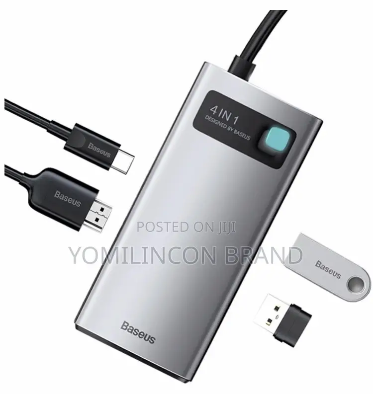 Baseus Starjoy 4in1 4 Port Type-C Hub Adapter