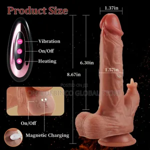 Thrusting Dildo Licking Tongue Vibrator Dildo Remote Control