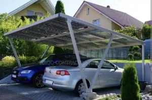 Solar Car Port, Car Port Fabrication