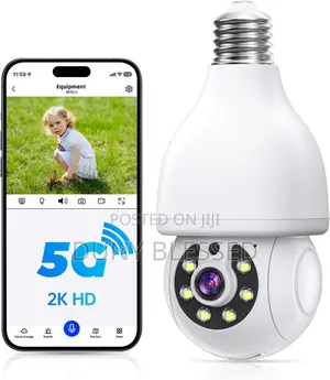 Dome Lightbulb Wireless Camera