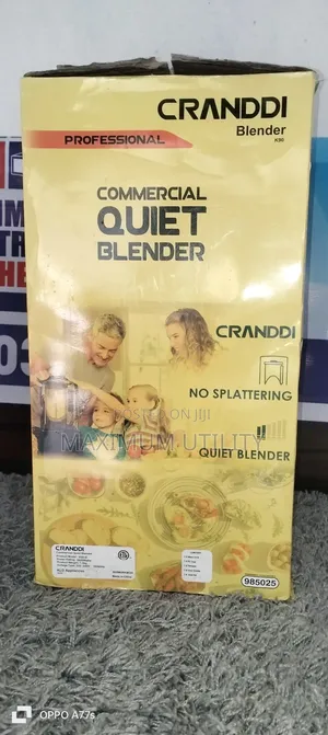 Cranddi Professional Commercial Blender 2800w 2.5ltr Cup
