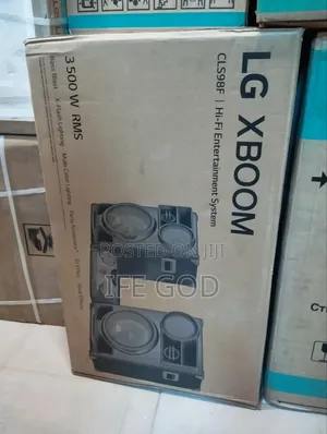 Original LG Powerful XBOOM CLS98F 3500watts Bluetooth USB