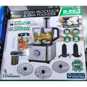 Paloma 8 in 1 Yam Pounder Food Processor Blender