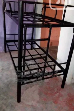 Strong Metal Bunk Bed 6 by 3 Feet.