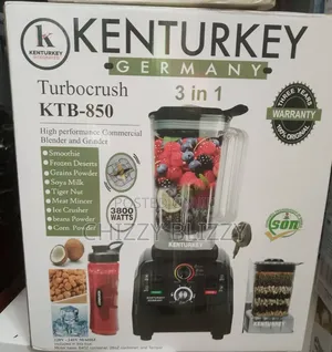 Kenturkey Germany Turbocrush, 3in 1.,3years Warranty