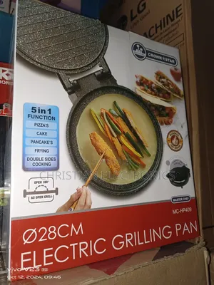 Crown Star Electric Grilling Pan Brand New