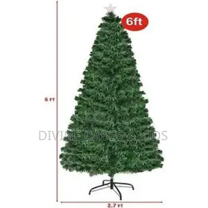 Family Christmas 6ft Tree - Green