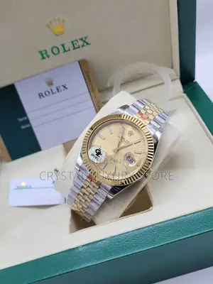 Rolex Swiss Quality Luxury Men Chain Wristwatch