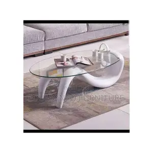 Modern Living Room Oval Center Table