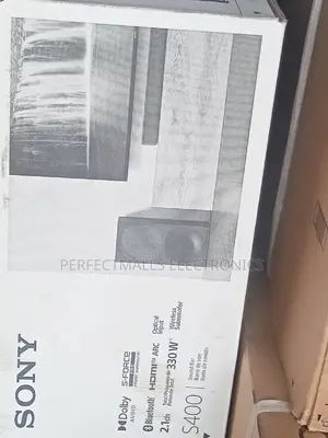 2.1ch Sony 330W Bluetooth Wireless Subwoofer Sounbar S400