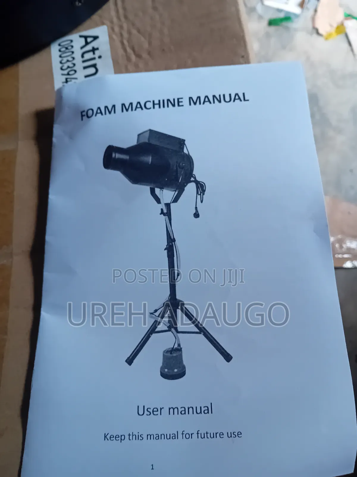 Foam Machine