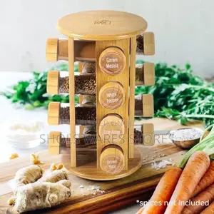 Kitchen Countertop 4 Tiers Bamboo