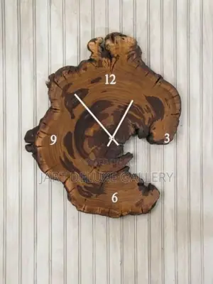 Rustic Wooden Clock
