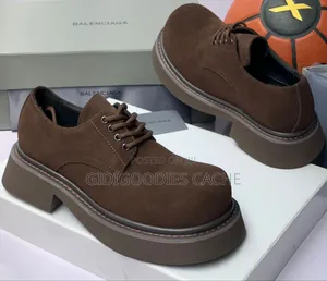 Balenciaga Chunky Suede/Leather Shoes