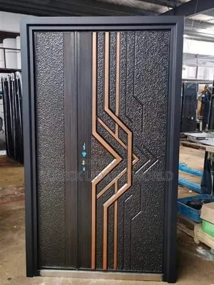 Copper Cast Security Entrance and Exit Door