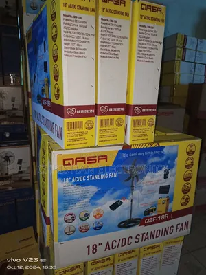 QASA 18" Ac/Dc Standing Fan