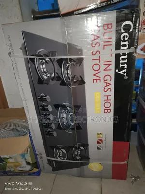 Century 5burner Inbuilt Gas Cooker