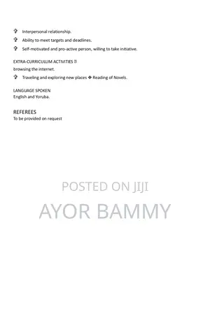 Customer Relations Officer