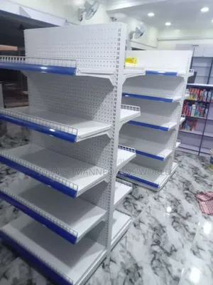 High Quality Double Sided Supermarket Shelves Display