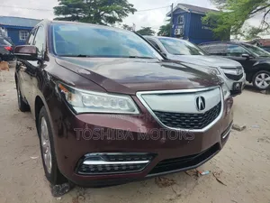 Acura MDX SH 4dr SUV AWD (3.5L 6cyl 9A) 2016 Red