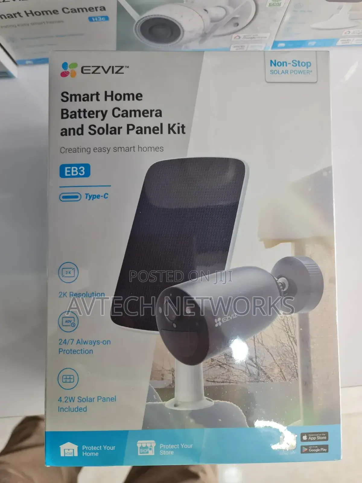 Wireless Camera Ezviz (EB3 + Solar Panel)