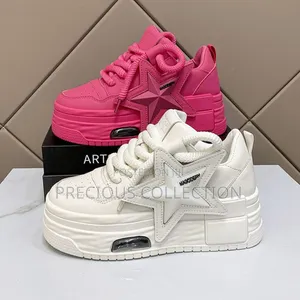 Ladies Star Crested Sneakers