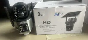 V380 Pro Dual Lens Ptz Solar Camera 5.0mp