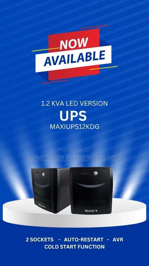 Maxi 600VA Ups Led Version