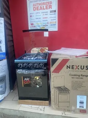 Nexus 50 by 50 3burners 1electric Oven Standing Gas Cooker