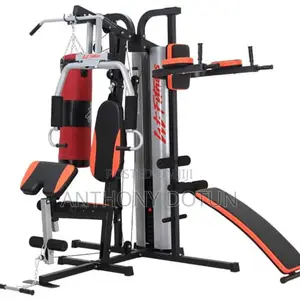 Multi-Gym / 3 Station Multi-Gym With Punching Bag
