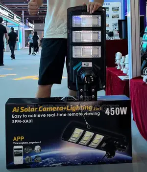 Solar Street Light With CCTV Camera 4g