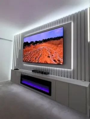 Tv Console With Fireplace
