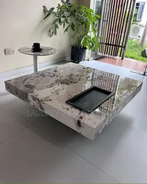 Contemporary 2 in 1 Ceramic Centre Table