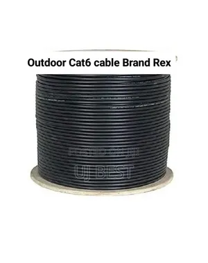 Cat6 BRAND REX Outdoor UTP Cable – 100% Copper