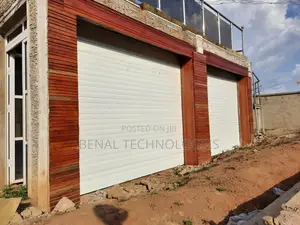 Motorized Security Roll-Up Doors
