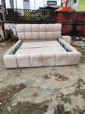 Well Padded Upholstery 6by6 Bed Frame