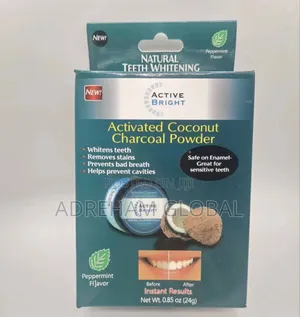Natural Teeth Whitening Activated Coconut Charcoal Powder