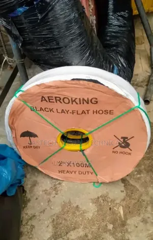 2"X100m Black Lay-Flat Hose