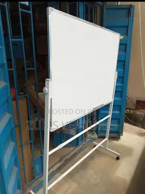 Double Sided Magnetic Whiteboard With Mobile Stand (4ftx8ft)