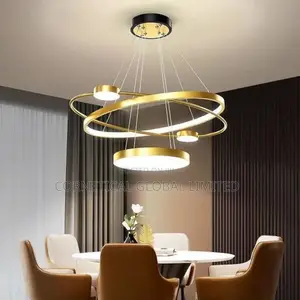 Modern Quality Ceiling Luxury Triple Ring LED Pendant Light