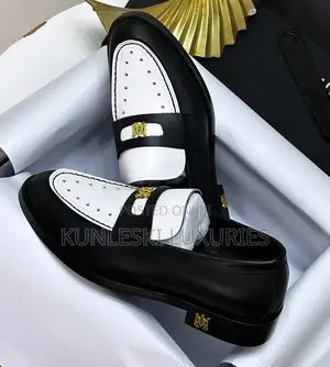 Original Amiri Men Luxury Leather Black White Shoes