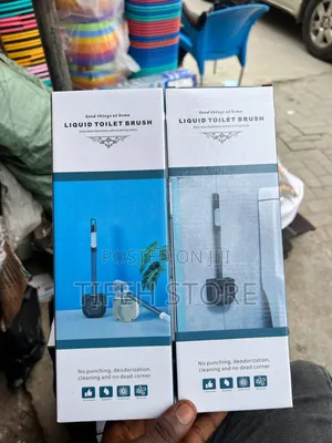 Toilet Brush With Soap Dispenser