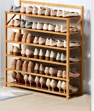 6layers Wooden Shoe Rack