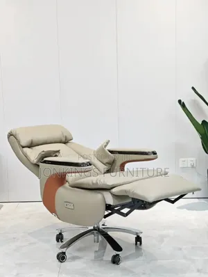 Steel Pu Leather Reclining Office Chair